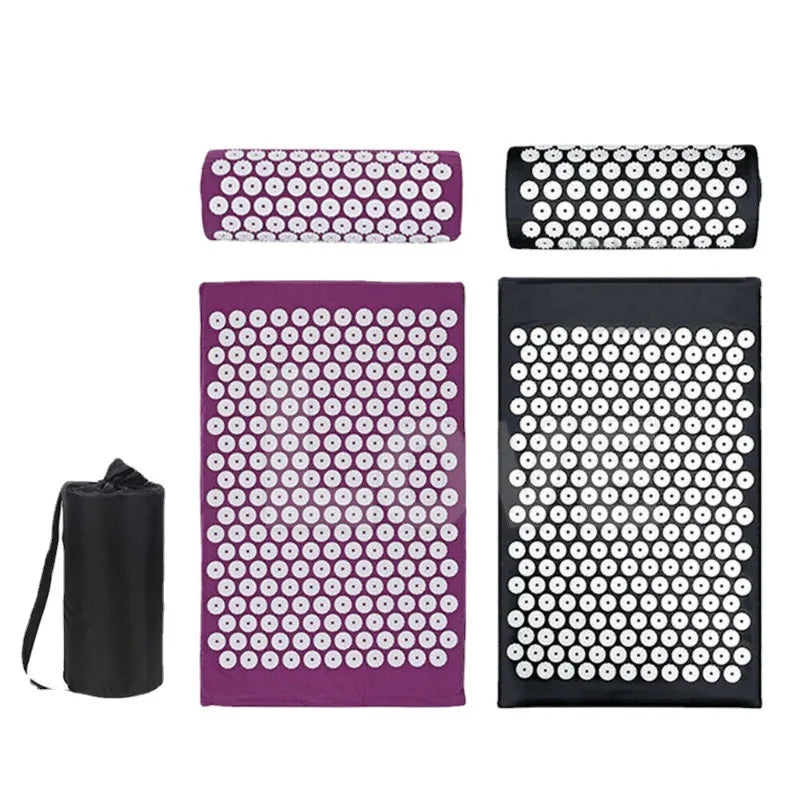 Acupressure Mat & Pillow Set — Full Body Stress & Pain Relief