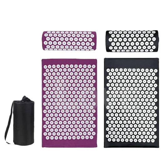 Acupressure Mat & Pillow Set — Full Body Stress & Pain Relief