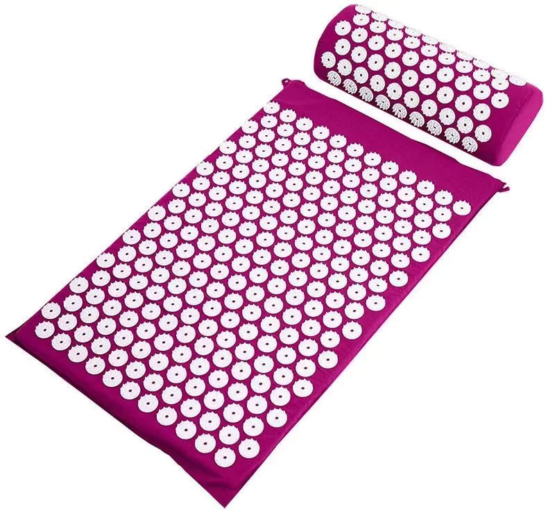 Acupressure Mat & Pillow Set — Full Body Stress & Pain Relief
